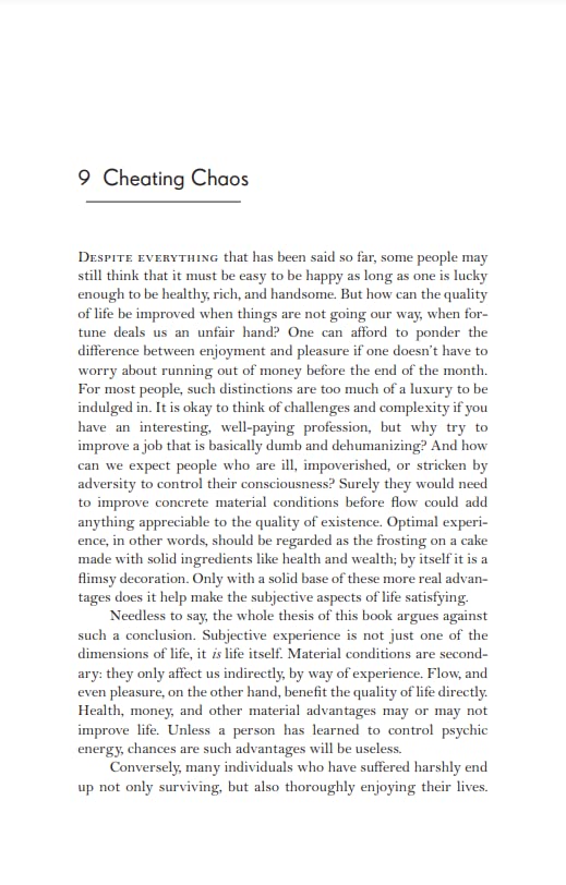 Mihaly Csikszentmiha - Flow : The Psychology of Happiness - Paperback image 8