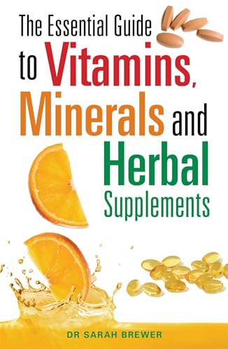 Dr.Sarah Brewer - Essential Guide to Vitamins, Minerals and Herbal Sup image 1