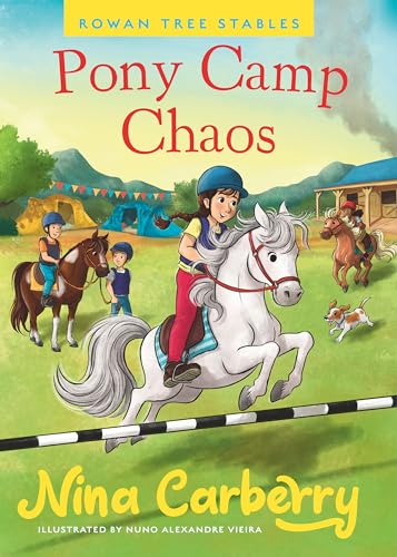 Nina Carberry - Rowan Tree Stables 2 - Pony Camp Chaos - Hardback image 1