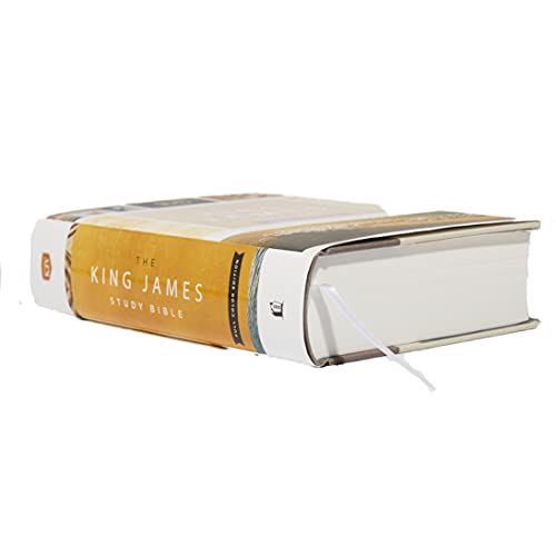 Thomas Nelson - KJV, The King James Study Bible, Cloth over Board, Red image 3