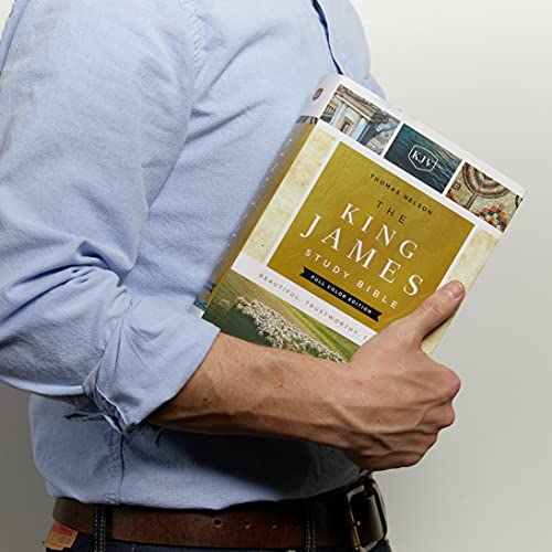 Thomas Nelson - KJV, The King James Study Bible, Cloth over Board, Red image 9