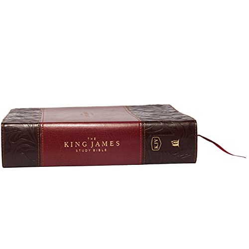 Thomas Nelson - KJV, The King James Study Bible, Leathersoft, Burgundy image 5