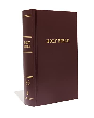 Thomas Nelson - KJV, Pew Bible, Large Print, Hardcover, Burgundy, Red image 1