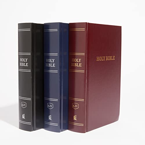 Thomas Nelson - KJV, Pew Bible, Large Print, Hardcover, Blue, Red Lett image 7