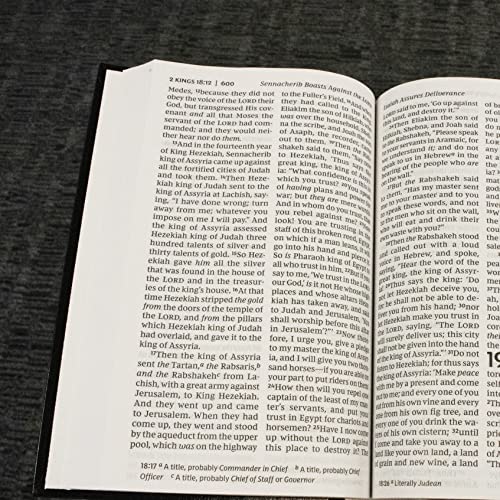Thomas Nelson - NKJV, Pew Bible, Large Print, Hardcover, Burgundy, Red image 4