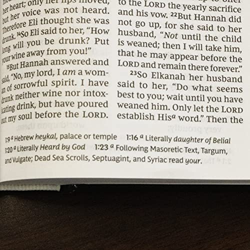 Thomas Nelson - NKJV, Pew Bible, Large Print, Hardcover, Burgundy, Red image 7