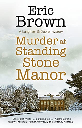 Eric Brown - Murder at Standing Stone Manor - Hardback image 1