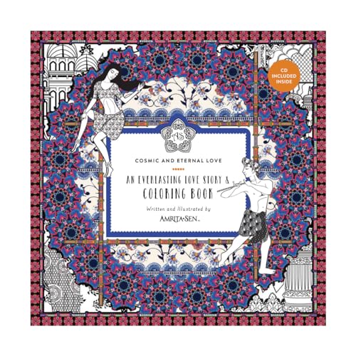 Sarah McMenemy - Amrita Sen Cosmic and Eternal Love Coloring Book - Pa image 1