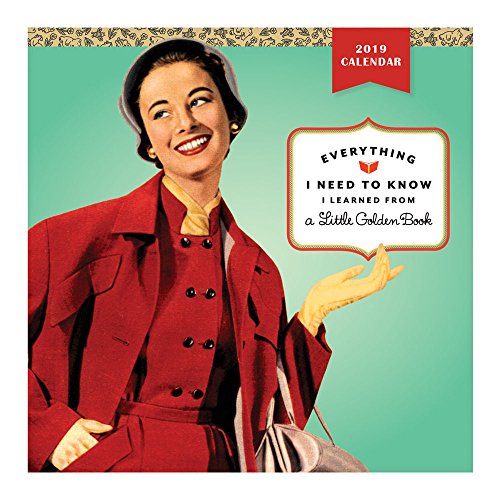 Everything I Need to Know I Learned from a Golden Book 2019 Wall Calen image 1