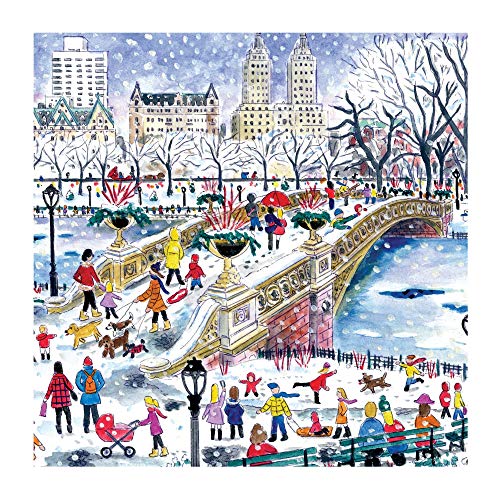 Galison - Michael Storrings Bow Bridge In Central Park 500 Piece Puzzl image 2