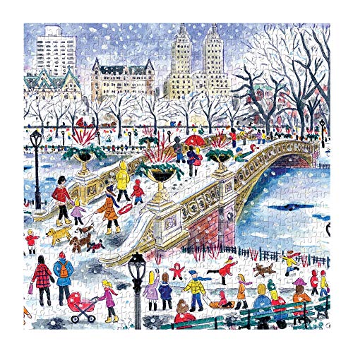Galison - Michael Storrings Bow Bridge In Central Park 500 Piece Puzzl image 3