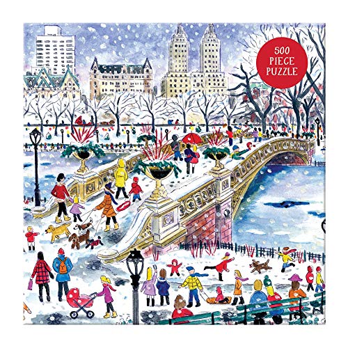 Galison - Michael Storrings Bow Bridge In Central Park 500 Piece Puzzl image 8