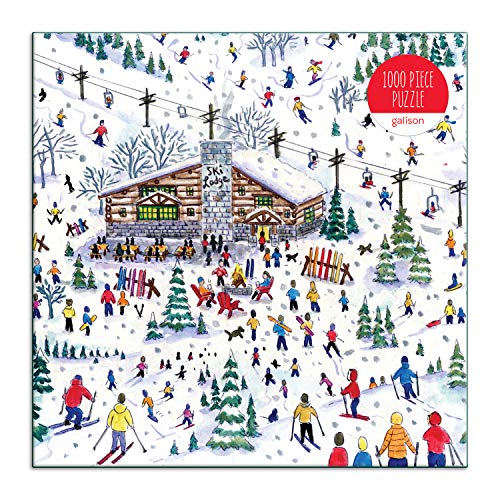 Galison - Michael Storrings Apres Ski 1000 Piece Puzzle - Jigsaw Puzzl image 4