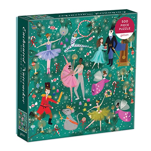 Galison - Enchanted Nutcracker 500 Piece Puzzle - Jigsaw Puzzle image 1