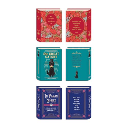 Galison - Vintage Books Shaped Magnetic Bookmarks - Paperback image 2