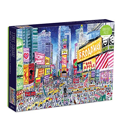 Galison - Michael Storrings Times Square 1000 Piece Puzzle - Jigsaw Pu image 1