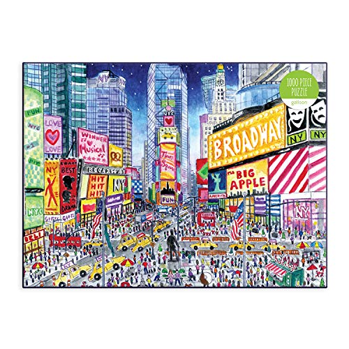 Galison - Michael Storrings Times Square 1000 Piece Puzzle - Jigsaw Pu image 2