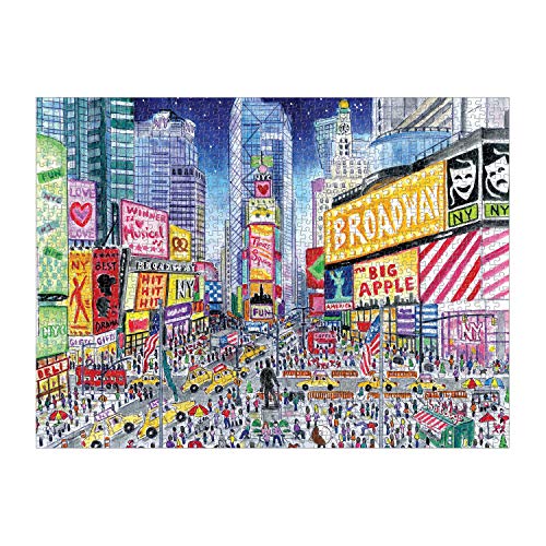 Galison - Michael Storrings Times Square 1000 Piece Puzzle - Jigsaw Pu image 3