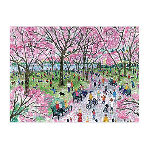 Galison - Michael Storrings Cherry Blossoms 1000 Piece Puzzle - Jigsaw image 3