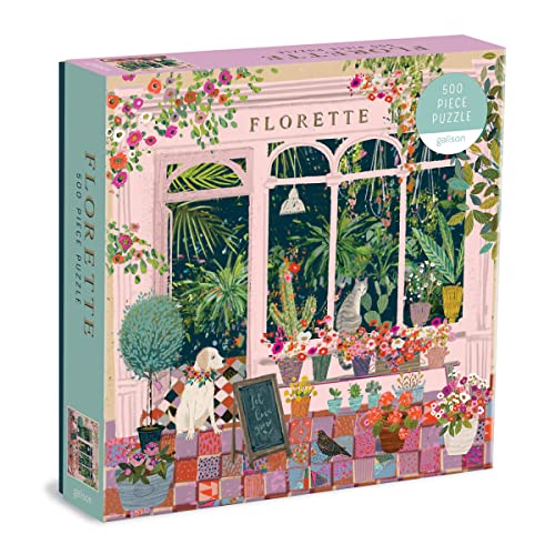 Galison - Florette 500 Piece Puzzle - Jigsaw Puzzle image 1