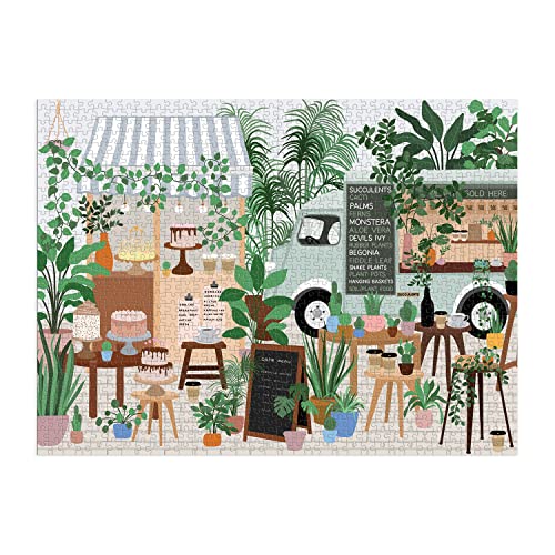 Galison - Plant Cafe 1000 Piece Puzzle - Jigsaw Puzzle image 3