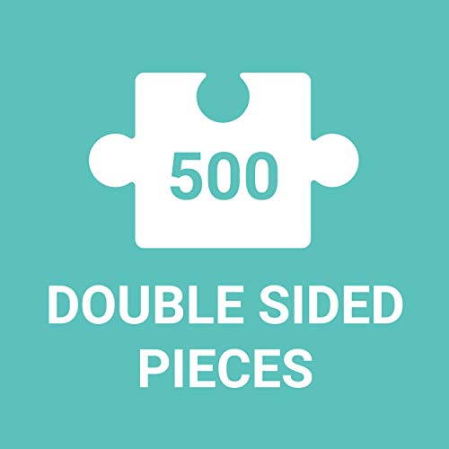 Galison - Stargaze 500 Piece Double Sided Puzzle - Jigsaw Puzzle image 5