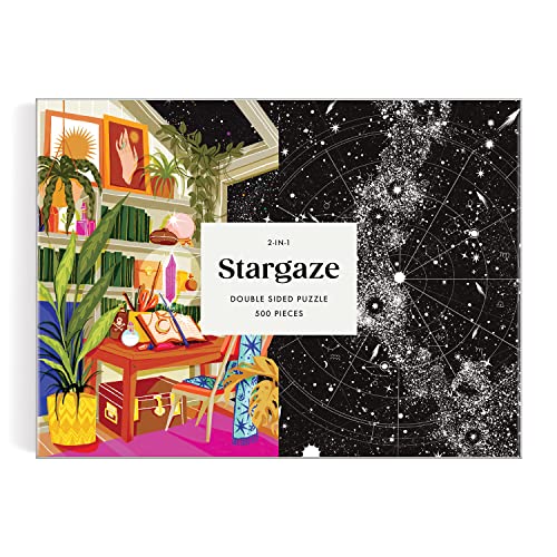 Galison - Stargaze 500 Piece Double Sided Puzzle - Jigsaw Puzzle image 9