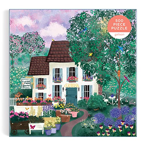Galison - Garden Path 500 Piece Puzzle - Jigsaw Puzzle image 6