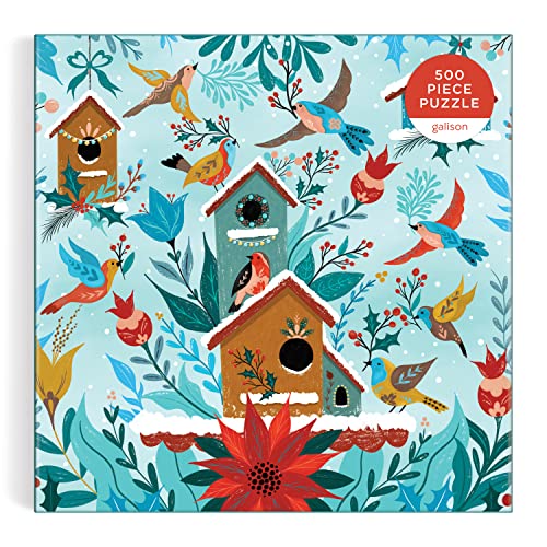 Galison Mudpuppy - Winter Perch 500 Piece Puzzle - Jigsaw Puzzle image 6