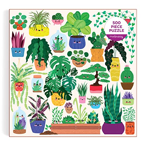 Illustrated By Ankit - Happy Plants 500 Piece Family Puzzle - Jigsaw P image 8