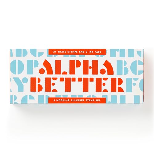 Galison - Alpha Better Stamp Set - Mixed Media image 1
