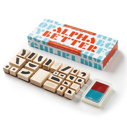 Galison - Alpha Better Stamp Set - Mixed Media image 2