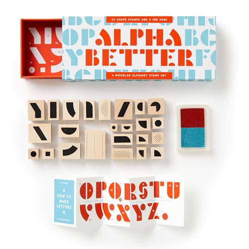 Galison - Alpha Better Stamp Set - Mixed Media image 3