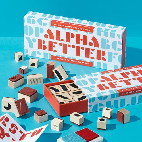Galison - Alpha Better Stamp Set - Mixed Media image 5