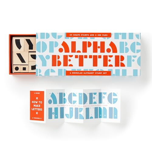 Galison - Alpha Better Stamp Set - Mixed Media image 6