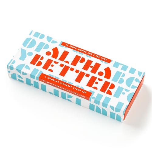 Galison - Alpha Better Stamp Set - Mixed Media image 8