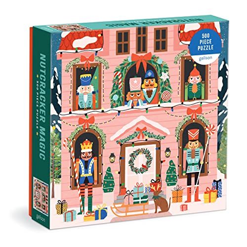 Galison - Nutcracker Magic 500 Piece Puzzle - Jigsaw Puzzle image 1