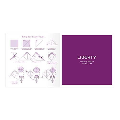Michiko Okuma - Liberty Classic Floral Origami Flower Kit - Mixed Medi image 5