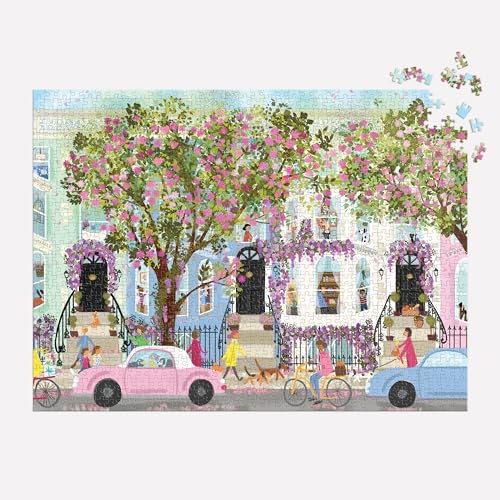 Galison - Joy Laforme Spring Terrace 1000 Piece Puzzle - Jigsaw Puzzle image 5