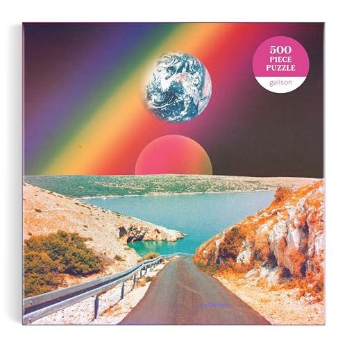 Galison - Cosmic Rainbow 500 Piece Puzzle - Jigsaw Puzzle image 1