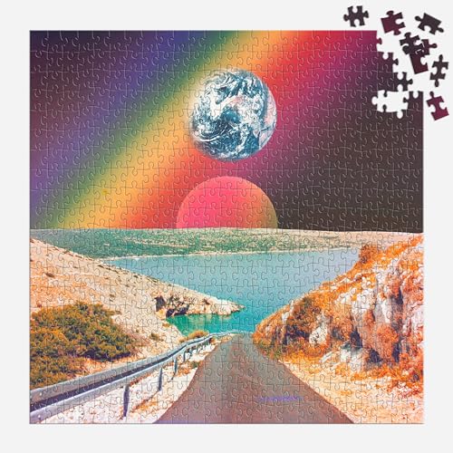 Galison - Cosmic Rainbow 500 Piece Puzzle - Jigsaw Puzzle image 5