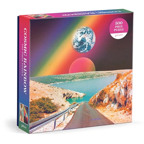 Galison - Cosmic Rainbow 500 Piece Puzzle - Jigsaw Puzzle image 6