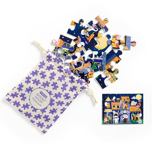Mudpuppy - Spooky House 36 Piece Puzzle to Go - Jigsaw Puzzle image 6