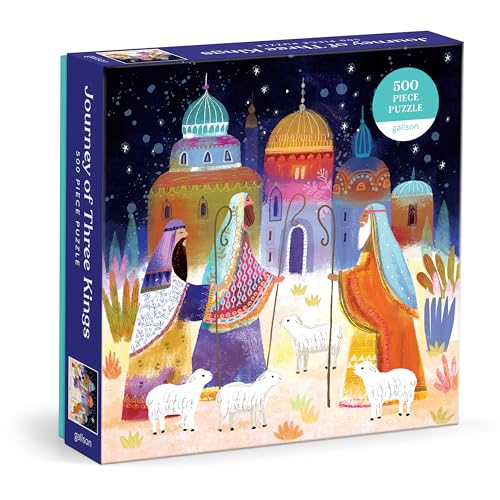 Ag Jatkowska - Journey Of Three Kings 500 Piece Puzzle - Jigsaw Puzzle image 1