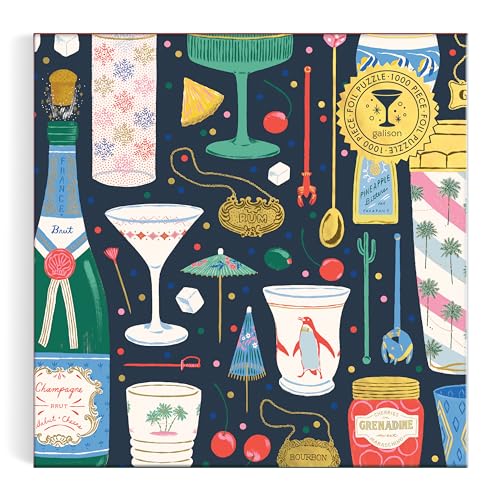 Emily Taylor - Merry Mixer 1000 Piece Foil Puzzle - Jigsaw Puzzle image 6