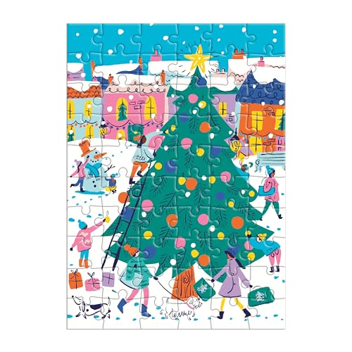 Louise Cunningham St - Merry & Bright Greeting Card Puzzle - Jigsaw Pu image 2