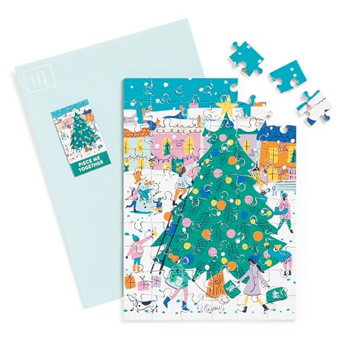 Louise Cunningham St - Merry & Bright Greeting Card Puzzle - Jigsaw Pu image 3