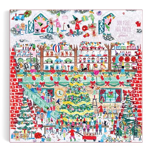 Michael Storrings - Toy Workshop 500 Piece Foil Puzzle - Jigsaw Puzzle image 6