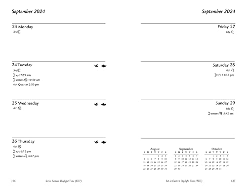 Michelle Perrin - Llewellyn's 2024 Moon Sign Datebook : Weekly Pla image 2