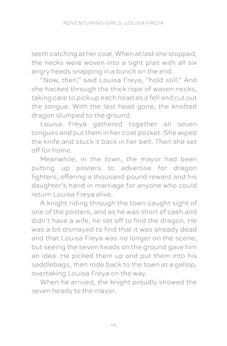 Amy Scott Robinson - Louisa Freya, Dragon Slayer : and other tales - P image 7